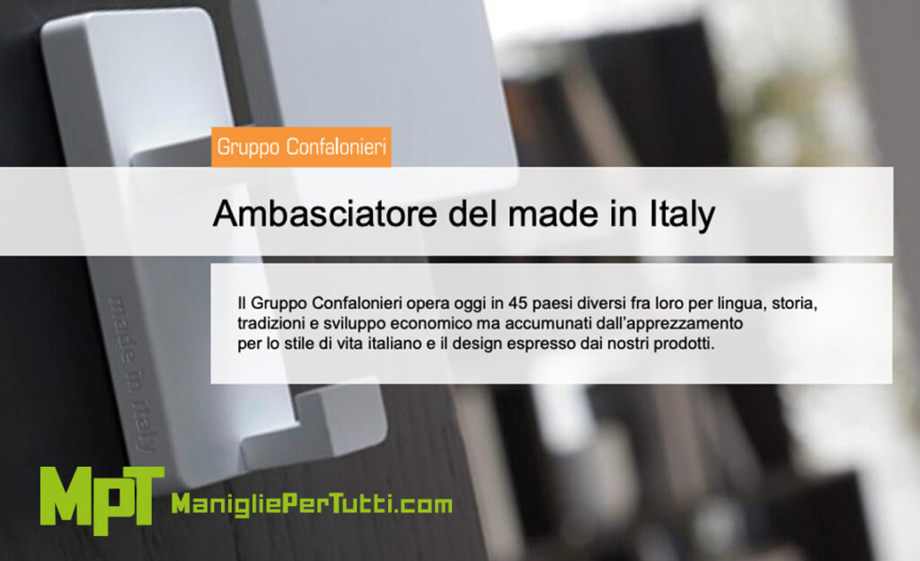 maniglie per mobili Confalonieri