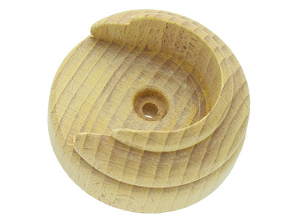 cad18243.png Rosetta a Parete d.35 Legno Naturale | Cad - immagine 1