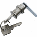 Cilindro con Levetta Piana d.16x25mm Nichelato | Cas/Meroni