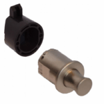 Serratura Push Mini Moby d.22 Spessore Legno mm.18 Nickel