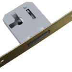 Serratura Infilare Bordo Quadro Ottone mm.100x20 SX Varie Misure | Fasem