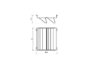 PORTA SCARPE CASSE FILO SCARPE MOKA RAL8019 prodotto da EMUCA - immagine 2