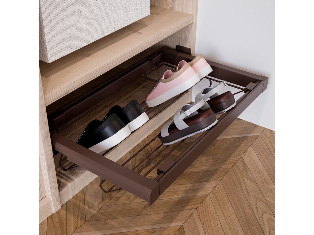 PORTA SCARPE CASSE FILO SCARPE MOKA RAL8019 prodotto da EMUCA - immagine 3