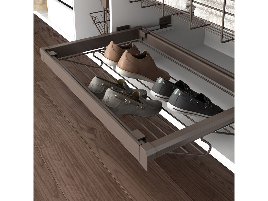PORTA SCARPE CASSE FILO SCARPE MOKA RAL8019 prodotto da EMUCA - immagine 5