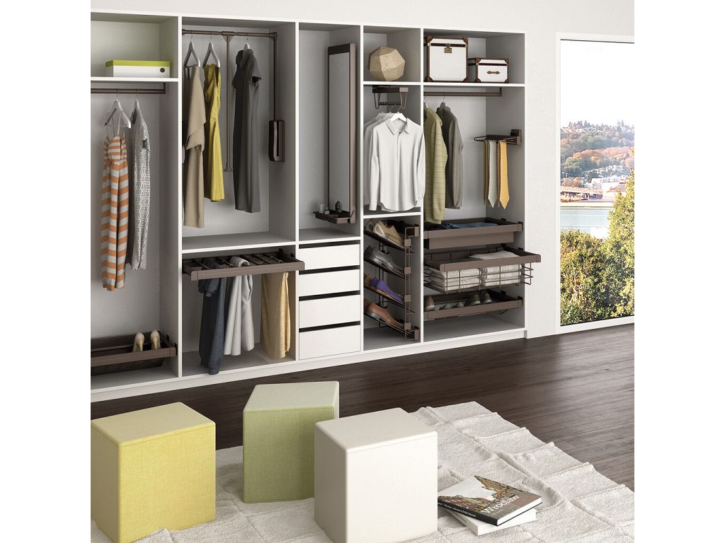 PORTA SCARPE CASSE FILO SCARPE MOKA RAL8019 prodotto da EMUCA - immagine 7