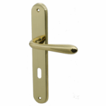 Maniglia Clara 8x70 Placca mm.240x38 OLV