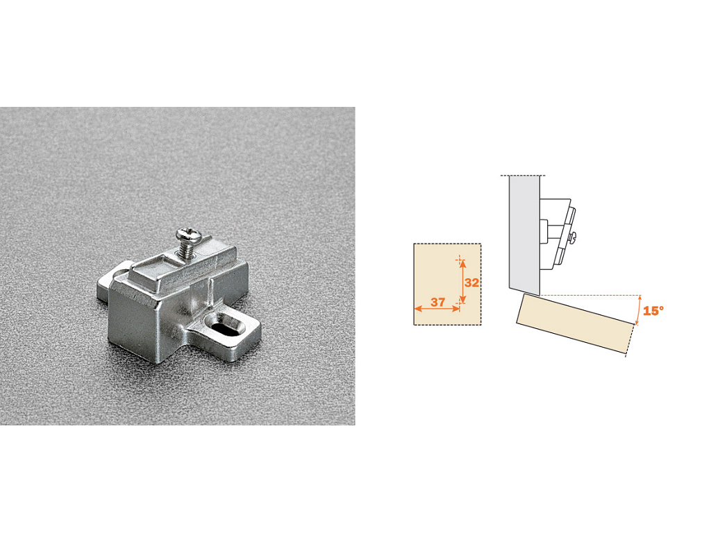 arsb2v3bw9.png Basetta Croce Zama Inclinata mm.28x32 h=10-30°| Arturo Salice - immagine 1