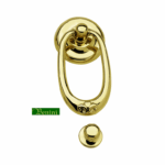 Battente Giglio mm.90x130 Ottone PVD | Benini