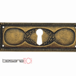 Bocchetta Mobile Orrizzontale mm.96x33h Nv  B67   Besana Tech