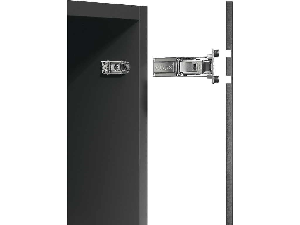 Cerniera per Anta Fine con Molla Blumotion 110°da avvitare Expando T Collo Diritto Clip Top Nichelato | Blum - immagine 5