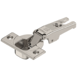Cerniera per Mobili con Molla per Frigo Braccio Corto 95° da avvitare Foro d.35 diritta Clip Top Nichelato  Blum