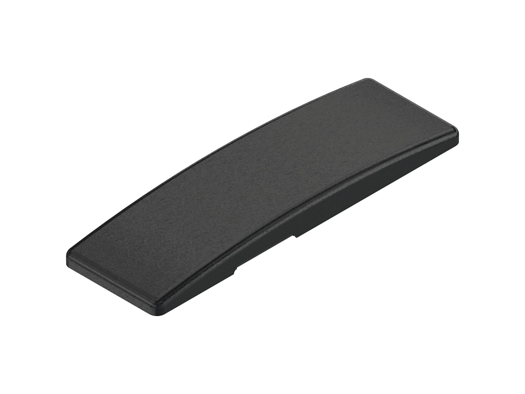 blum_placchetta_di_copertura_a_braccio_per_cerniera_clip_collo_alto_nero_onice.png Placchetta di Copertura a Braccio per Cerniera Clip Top 110°Collo Alto Nero Onice | Blum - immagine 1