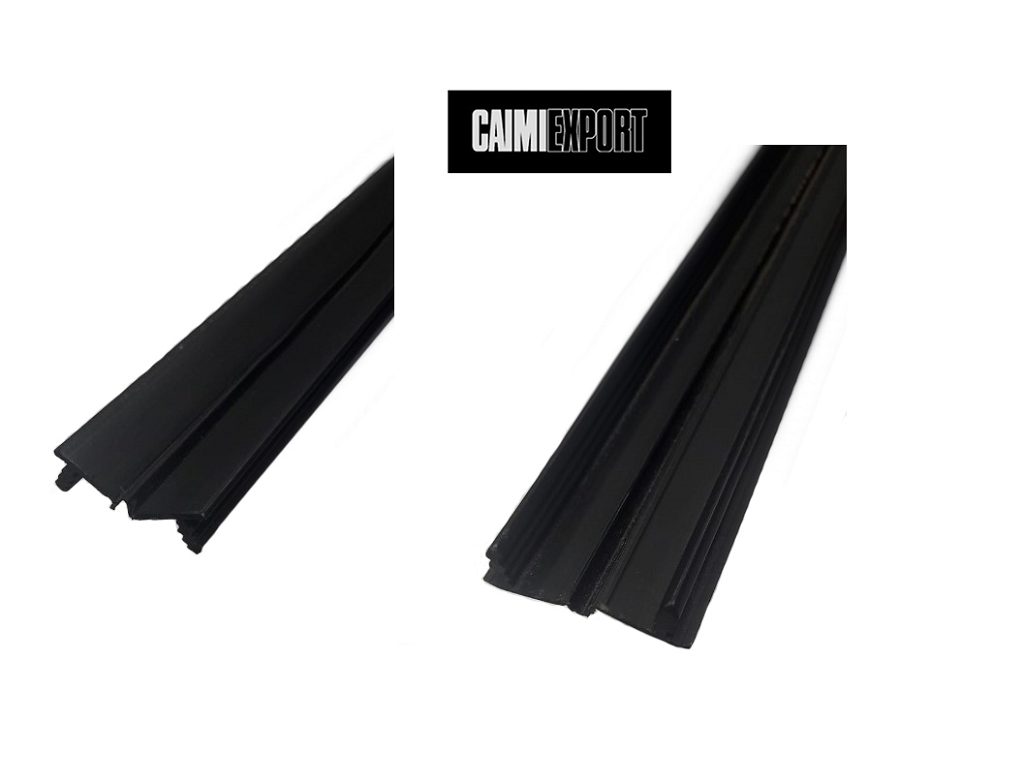 caip00.png Guarnizione Pvc Modello Sliding System Pack mm.35x10h cm.270 Nero Caimi Export - immagine 1