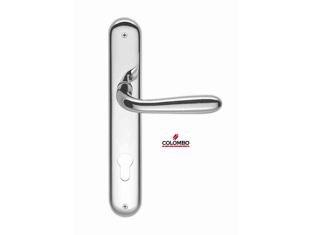 clmcd41py85crc.png Maniglia Robot 8x85 Yale Placca mm.240x38 Cromo | Colombo - immagine 1