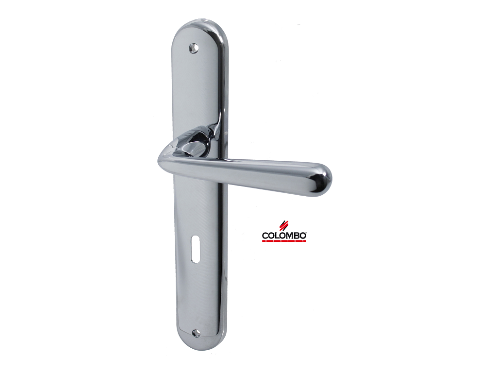 clmcd51pcc.png Maniglia Robodue 8x70 Placca mm.250x40 Cromo | Colombo - immagine 1