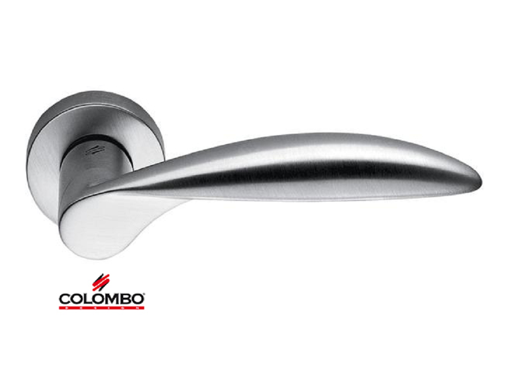 clmdb31rcmc.png Maniglia Wing Rosetta Tonda d.50x10h Foro Chiave Cromat | Colombo - immagine 1