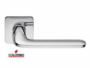 MANIGLIA ROBOQUATTRO ROSETTA QUADRA  DA 52x52x6 mm. FORO CHIAVE prodotta da COLOMBO - immagine 2