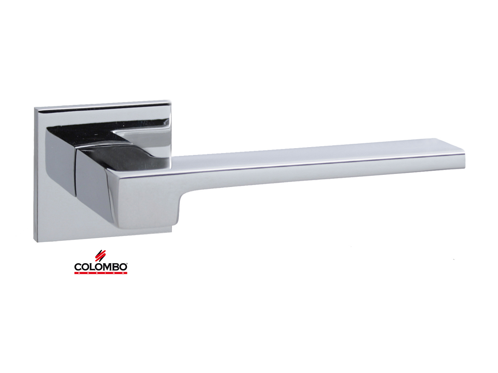 clmmm11rfcrc.png MANIGLIA ZELDA ROSETTA QUADRA DA 50x50x6 mm. FORO CHIAVE prodotta da COLOMBO - immagine 1