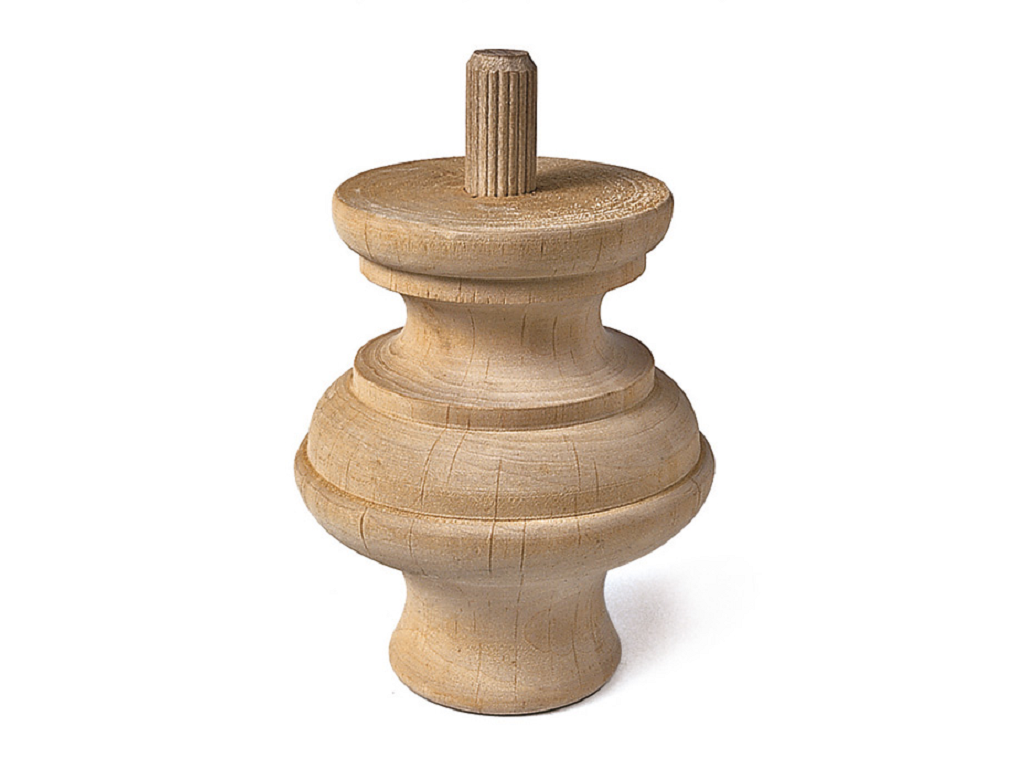 cof031536009560.png PIEDE IN LEGNO ONTANO PER RESTAURO SPINOTTO Ø22 mm.70-95 | COF - immagine 1