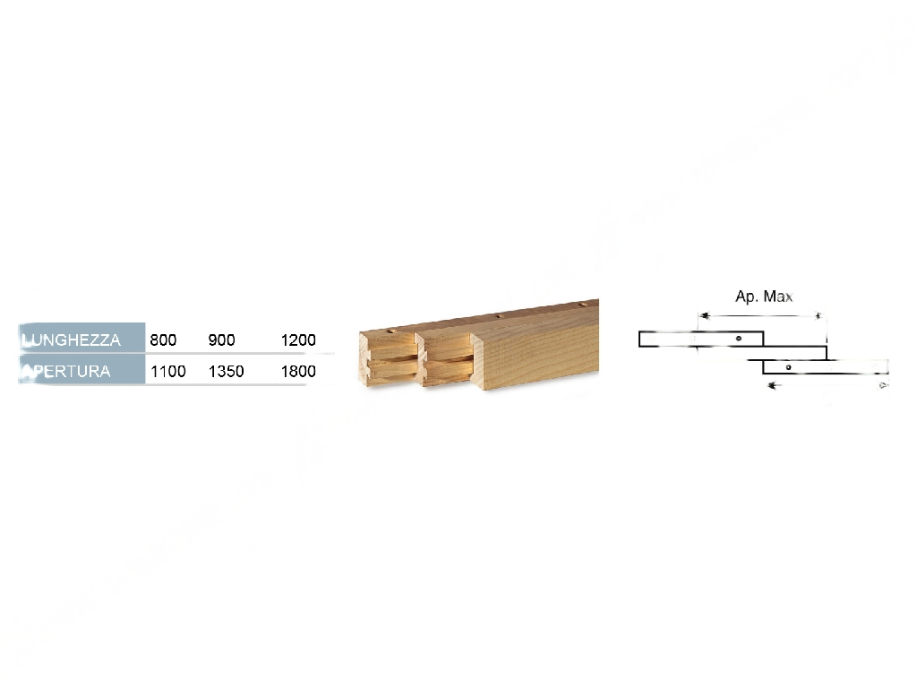 cof033134080065-transformed.png Guida Tavolo Legno Frassino 3 Stadi Apertura Centrale cm.80 - immagine 1