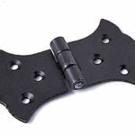 Cerniera Piana mm.85x50 Ferro/Nera  Cof103