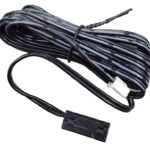 Connettore Input per Mini Rail Nero con Cavo cm.200 | Luce Viva