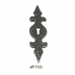 Bocchetta Mobile mm.30x120h Verticale Ferro Silver  D43   Didieffe