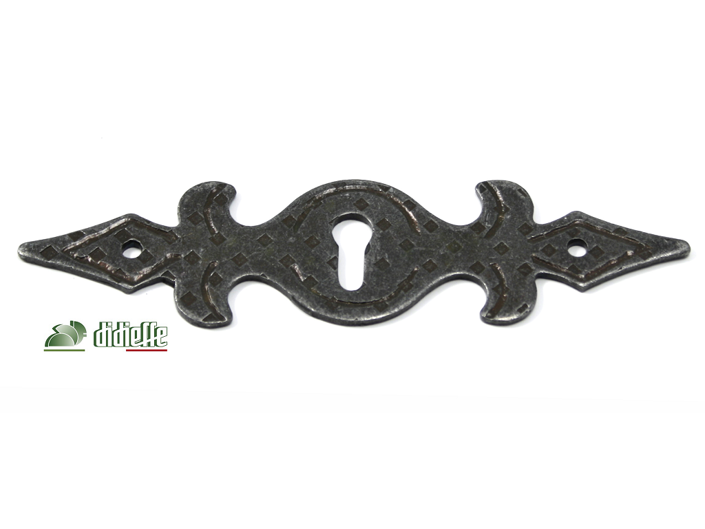 didfam00439n0is.png Bocchetta Mobile mm.120x30h Orizzontale Ferro Silver D44 Didieffe - immagine 1