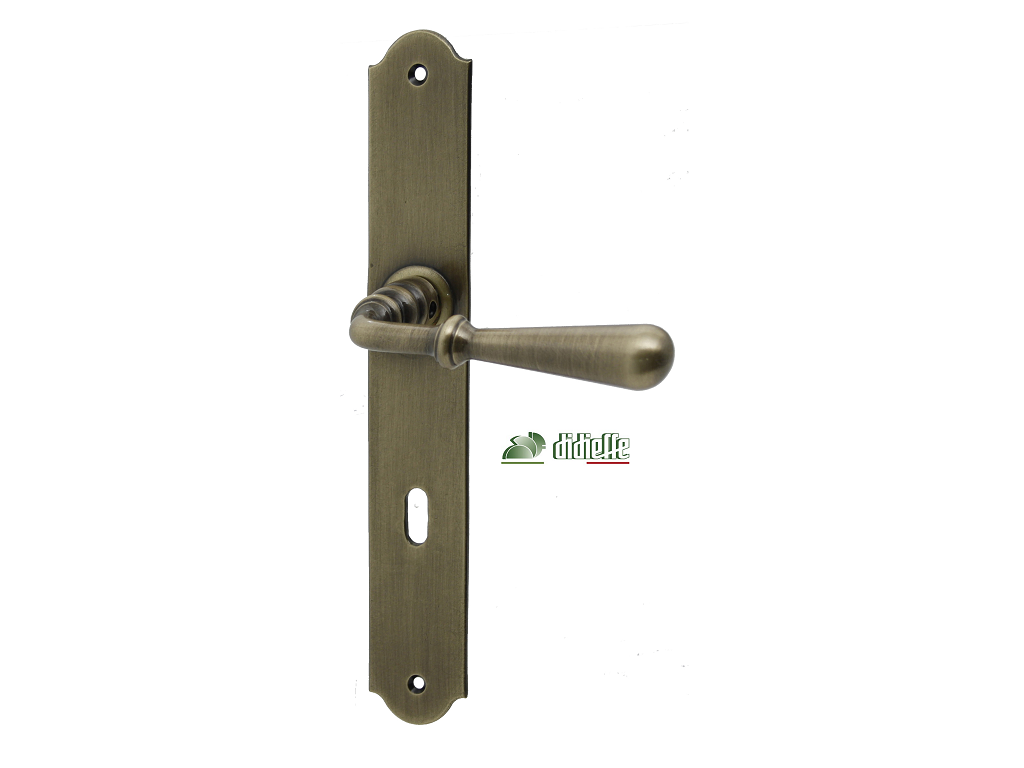 didvma0070136bbc.png Maniglia Asolo 8x70 Placca mm.250x38 Ot Brunito Didieffe - immagine 1