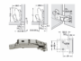 Cerniera per Anta Fine con Molla Blumotion 110°da avvitare Expando T Collo Diritto Clip Top Nichelato | Blum - immagine 4
