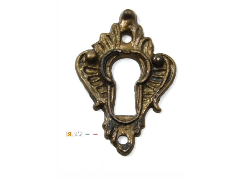 fal4041802.png Bocchetta Mobile mm.27x40h Patinato Pulito L4 Fonderia Lancini - immagine 1