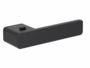 Maniglia R8ONE Rosetta Rettangolare mm.48x30 Sistema Smart2Lock Nero Graphite mano DX-SX | Fimet Maniglie
