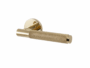 Maniglia Marion Rosetta Tonda d.50x5h WC Nottolino F05-OLV-Ottone Lucido  | Fimet Maniglie - immagine 2
