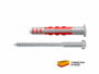 Duoseal Tassello Sigillante 8x48 S PH TX A2 Pz.25 + 25 Viti | Fischer