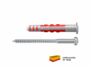 Duoseal Tassello Sigillante 6x38 S PH TX A2 pz.50 + 50 Viti Tx20 | Fischer