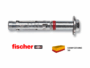 TA M - S Tassello Acciaio Espansione Prolungato con Vite TE d.12-18 pz.25 | Fischer - immagine 2