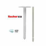 Dipk 10/40-60 Fissaggio Pannelli Isolanti con Chiodo Nylon in Blister da pz.4 | Fischer