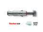 SLM 6 Tassello Acciaio ad Espansione d.12 con Vite T.E 8.8 in Blister da pz.2 | Fischer