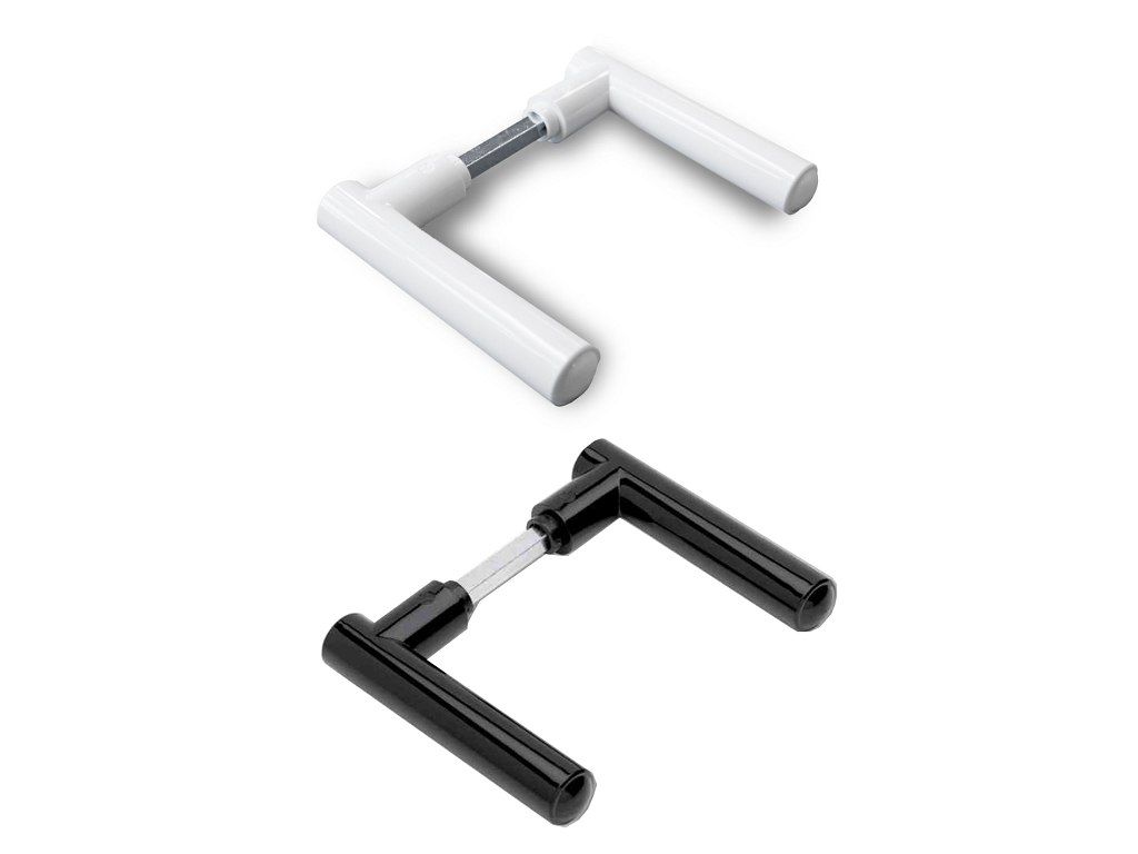 gpb88940208007ragg.png Maniglia Minny Senza Rosetta Tonda Nylon varie finiture | GPB Ghidini - immagine 1