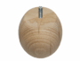Piede Legno Faggio Grezzo con Vite Filettata Ma10x30 d.120/80 mm.120h | Gpi - immagine 2