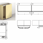 Sistema 2ante Scorrevole Complanare Ammortizzato kg.50 mm.921-1020 | Hafele
