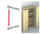 Barra Pegaso Connessione Stabilizzazione Acciaio Aluminio mm.2500 Hafe