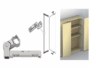 Snodo Pegaso Stabilizzatore Supplementare per Guarnitura  Hafele