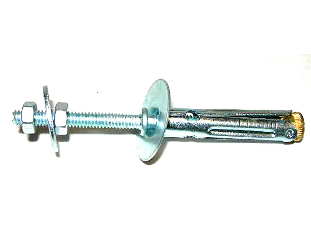 hod6560002.png Tassello Metallo Espansione mm.8 con Filettatura MA4x35 Blister da pz.4 | Hodara - immagine 1