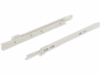 Guide per Cassetto a Rulli Nylon Estrazione Parziale Portata kg.35 Soft-Roller Reas Bianco mm.700 | Hafele