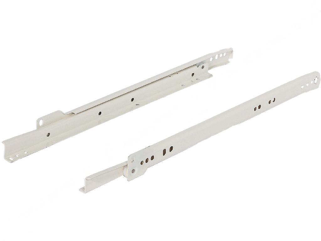 image-b1apt6pver-transformed.png Guide per Cassetto a Rulli Nylon Estrazione Parziale Portata kg.35 Soft-Roller Reas Bianco mm.700 | Hafele - immagine 1