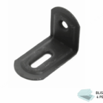 Piastrina ad Angolo Verniciata Nera Larghezza 22 mm.36x28 in Blister da pz.4 | Sipa