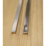 PROFILO ALLUMINIO ANODIZZATO cm.300 mm.10,1x2,2 VARIE FINITURE