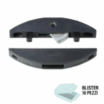 Clamex S18 Giunzione Smontabile Avvitabile per Pannelli Fresati mod.145236 mm.8 in Blister da pz.10 | Lamello