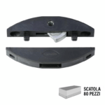 Clamex S18 Giunzione Smontabile Avvitabile per Pannelli Fresati MOD.145236 mm.8 Pz.80 | Lamello